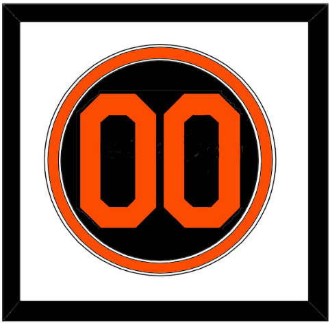 Baltimore Number - Alternate Black - Signature Tier 1