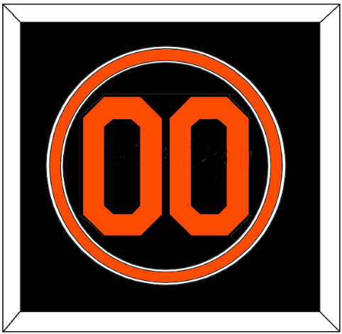Baltimore Number - Alternate Black - Signature Tier 2