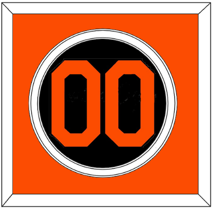 Baltimore Number - Alternate Black - Signature Tier 3
