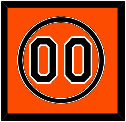 Baltimore Number - Alternate Orange - Signature Tier 2