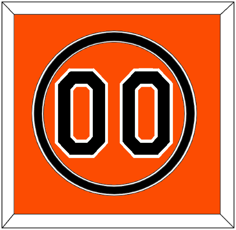 Baltimore Number - Alternate Orange - Signature Tier 2