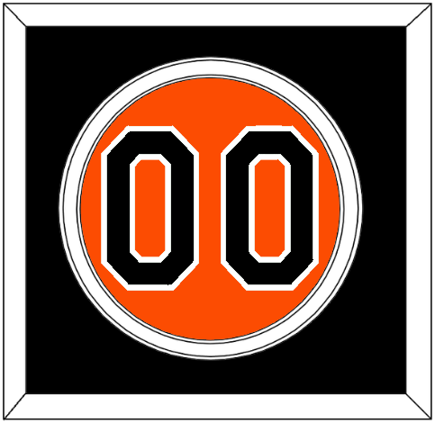 Baltimore Number - Alternate Orange - Signature Tier 3