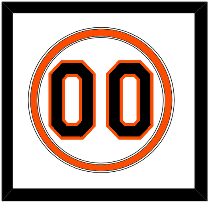 Baltimore Number - Home White (1998-2003) - Signature Tier 1