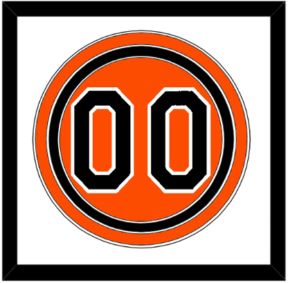 Baltimore Number - Alternate Orange - Premier Tier 1