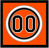 Baltimore Number - Alternate Orange - Triple Mat 2