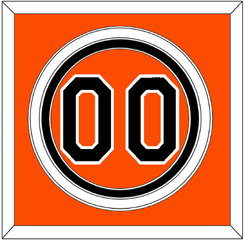Baltimore Number - Alternate Orange - Premier Tier 2