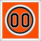 Baltimore Number - Alternate Orange - Triple Mat 2