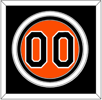Baltimore Number - Alternate Orange - Premier Tier 3