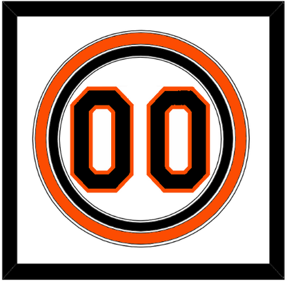 Baltimore Number - Home White (1998-2003) - Premier Tier 1