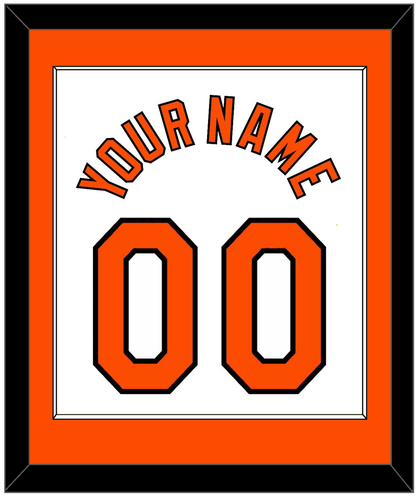 Baltimore Name & Number - Home White (1971-1977) - Essential Tier 1