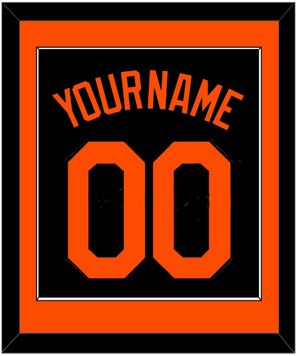 Baltimore Name & Number - Alternate Black - Essential Tier 2