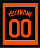 Baltimore Name & Number - Alternate Black - Single Mat 2