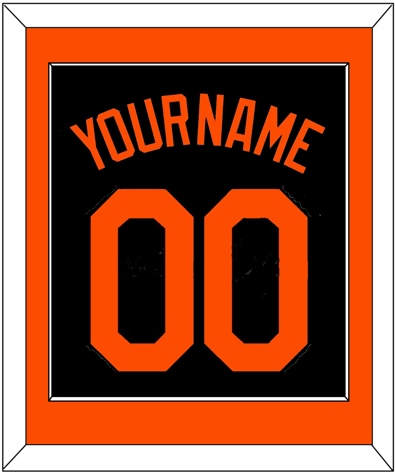 Baltimore Name & Number - Alternate Black - Essential Tier 2