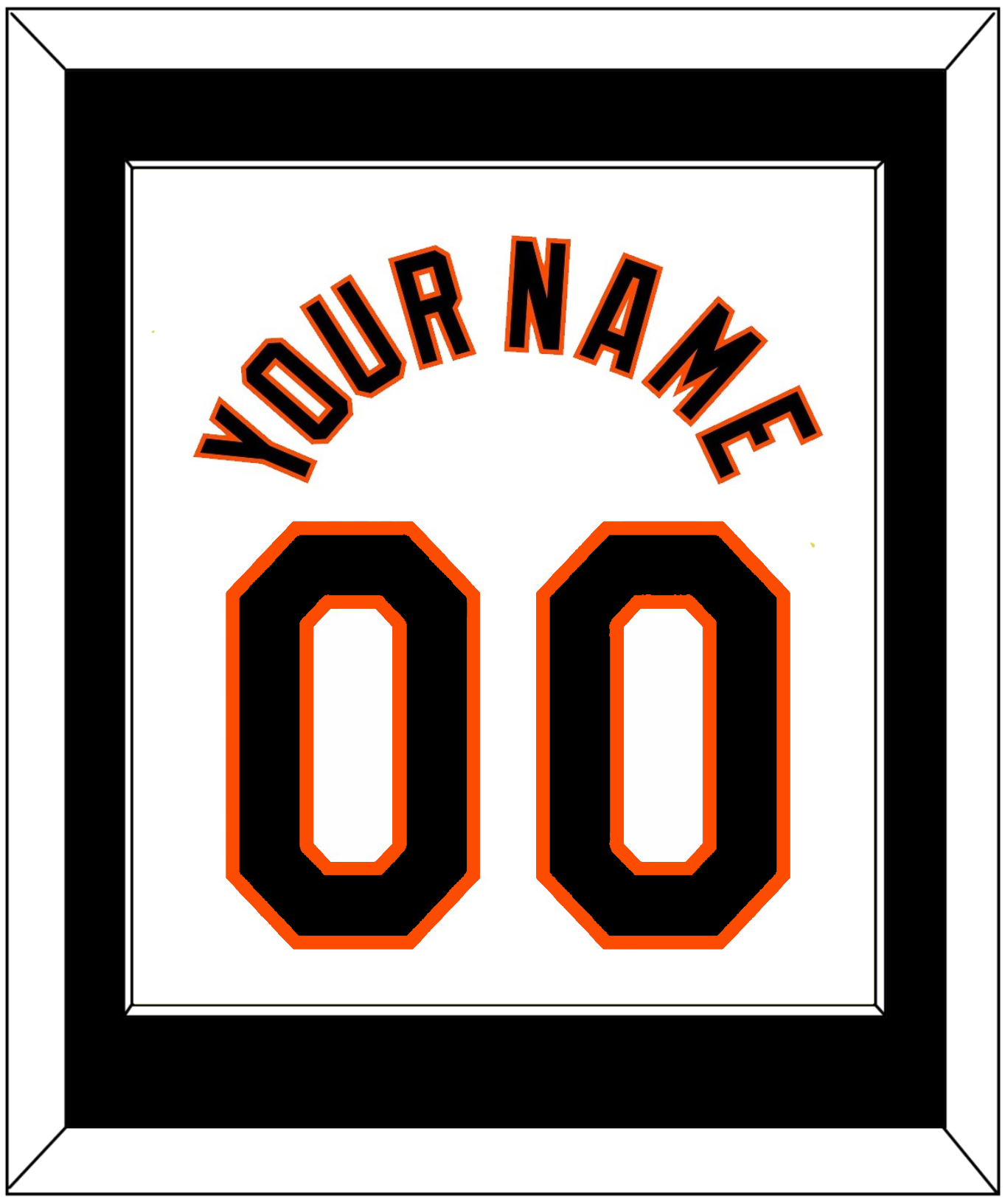 Baltimore Name & Number - Home White (1998-2003) - Essential Tier 2