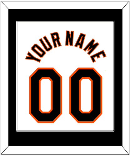 Baltimore Name & Number - Home White (1998-2003) - Essential Tier 2