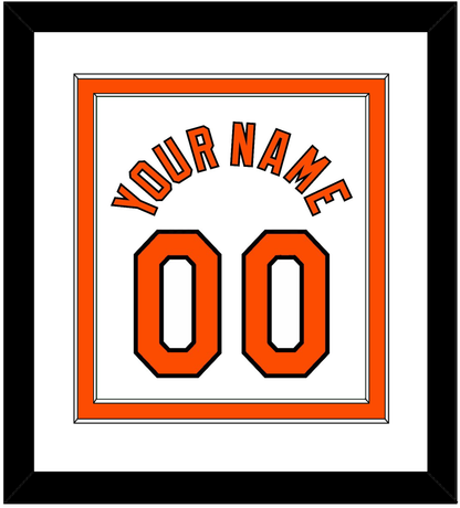 Baltimore Name & Number - Home White - Signature Tier 1
