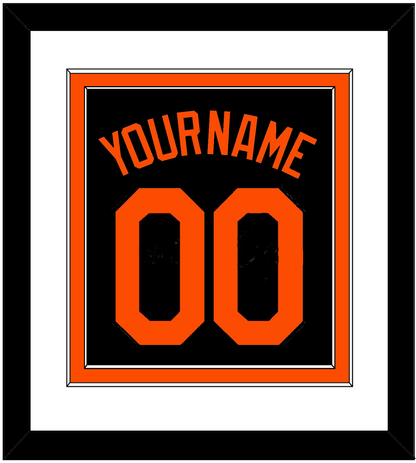 Baltimore Name & Number - Alternate Black - Signature Tier 1