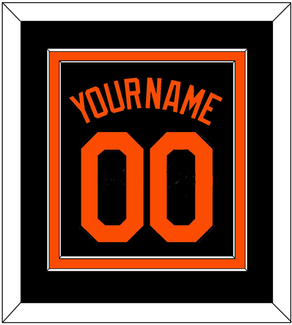 Baltimore Name & Number - Alternate Black - Signature Tier 2