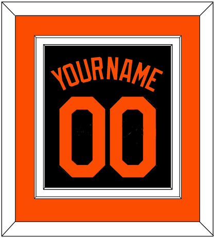 Baltimore Name & Number - Alternate Black - Signature Tier 3