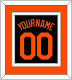 Baltimore Name & Number - Alternate Black - Double Mat 3