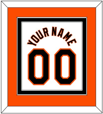 Baltimore Name & Number - Home White (1998-2003) - Signature Tier 2