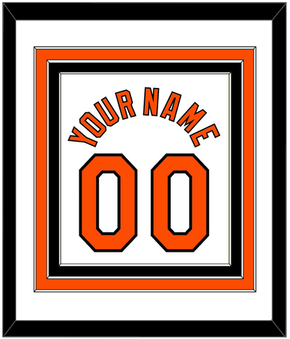 Baltimore Name & Number - Home White (1971-1977) - Premier Tier 1