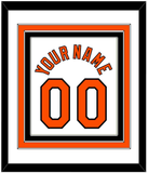 Baltimore Name & Number - Home White - Triple Mat 1