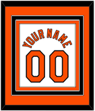 Baltimore Name & Number - Home White - Triple Mat 2