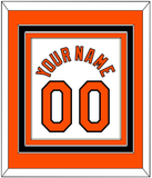 Baltimore Name & Number - Home White - Triple Mat 2