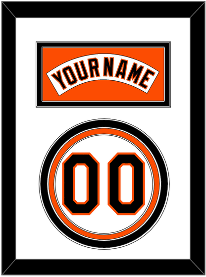 Baltimore Nameplate & Number - Home White (1995-1997) - Premier Tier 1