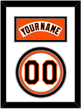 Baltimore Nameplate & Number - Home White (1995-1997) - Triple Mat 1