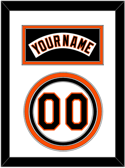Baltimore Nameplate & Number - Home White (1995-1997) - Premier Tier 2