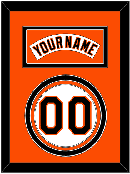 Baltimore Nameplate & Number - Home White (1995-1997) - Premier Tier 3