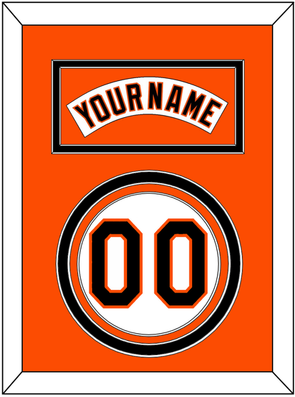 Baltimore Nameplate & Number - Home White (1995-1997) - Premier Tier 3
