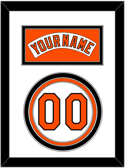 Baltimore Nameplate & Number - Home White (1978-1988) - Premier Tier 1