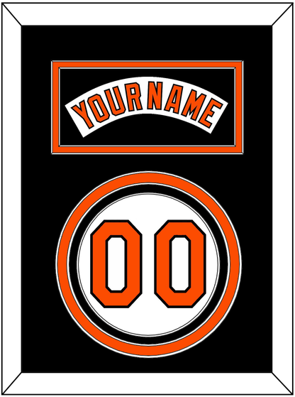 Baltimore Nameplate & Number - Home White (1971-1988) - Premier Tier 4