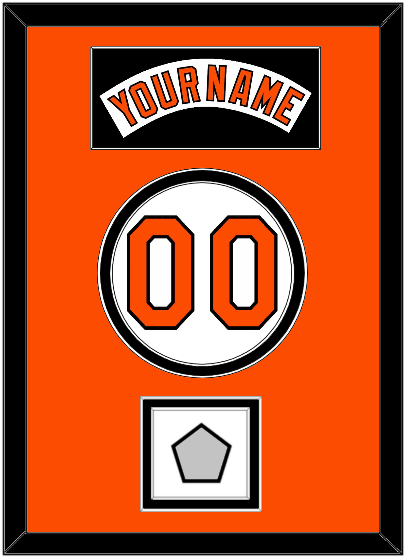 Baltimore Nameplate, Number & World Series Jersey Patch - Home White (1978-1988) - Signature Tier 3