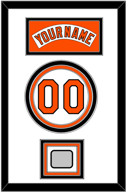 Baltimore Nameplate, Number & World Series Jersey Patch - Home White (1978-1988) - Premier Tier 1
