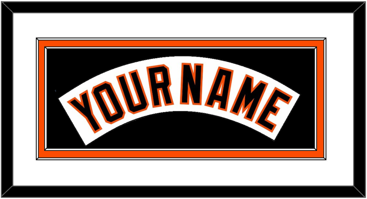 Baltimore Nameplate - Home White (1995-1997) - Signature Tier 1