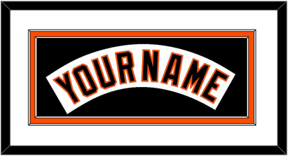 Baltimore Nameplate - Home White (1995-1997) - Signature Tier 1