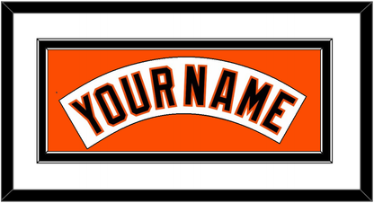 Baltimore Nameplate - Home White (1995-1997) - Signature Tier 2