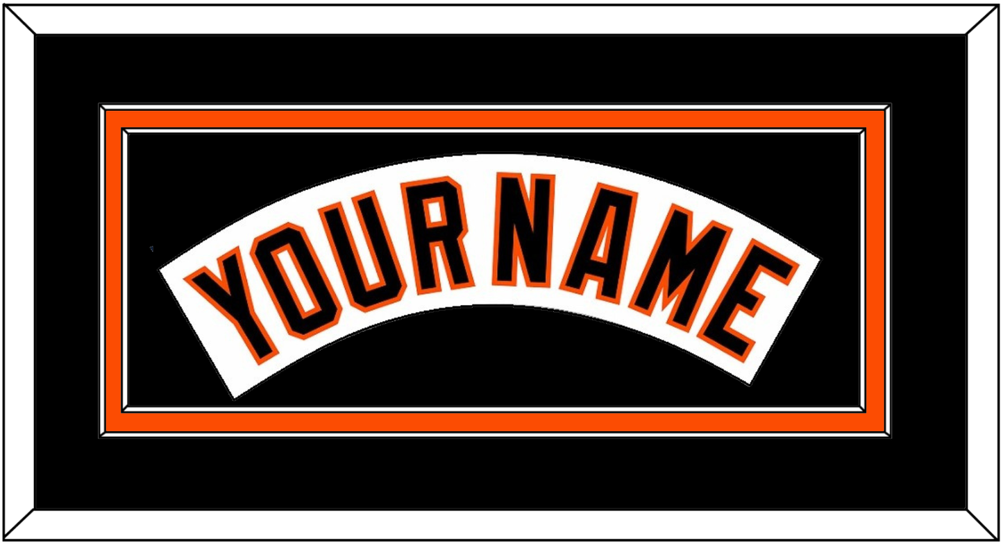 Baltimore Nameplate - Home White (1995-1997) - Signature Tier 3