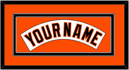 Baltimore Nameplate - Home White (1995-1997) - Signature Tier 4