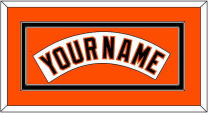 Baltimore Nameplate - Home White (1995-1997) - Signature Tier 4