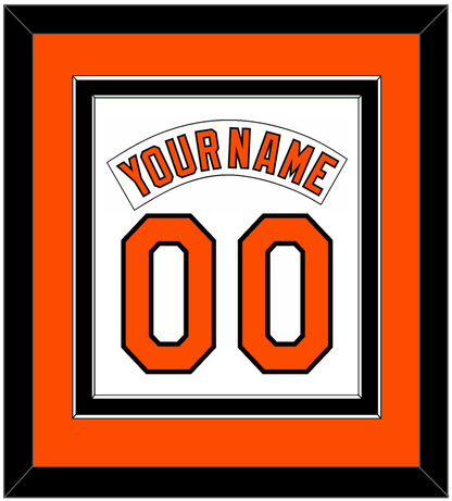 Baltimore Nameplate & Number Combined - Home White (1978-1988) - Signature Tier 3