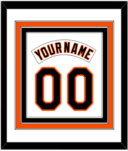 Baltimore Nameplate & Number Combined - Home White (1995-1997) - Premier Tier 1