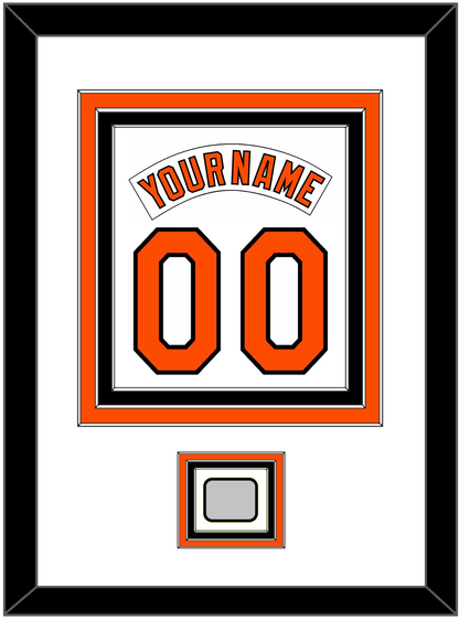 Baltimore Nameplate & Number Combined With 1983 World Series Patch - Home White (1978-1988) - Premier Tier 1