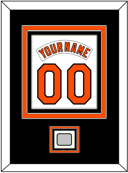 Baltimore Nameplate & Number Combined With 1983 World Series Patch - Home White (1978-1988) - Premier Tier 3