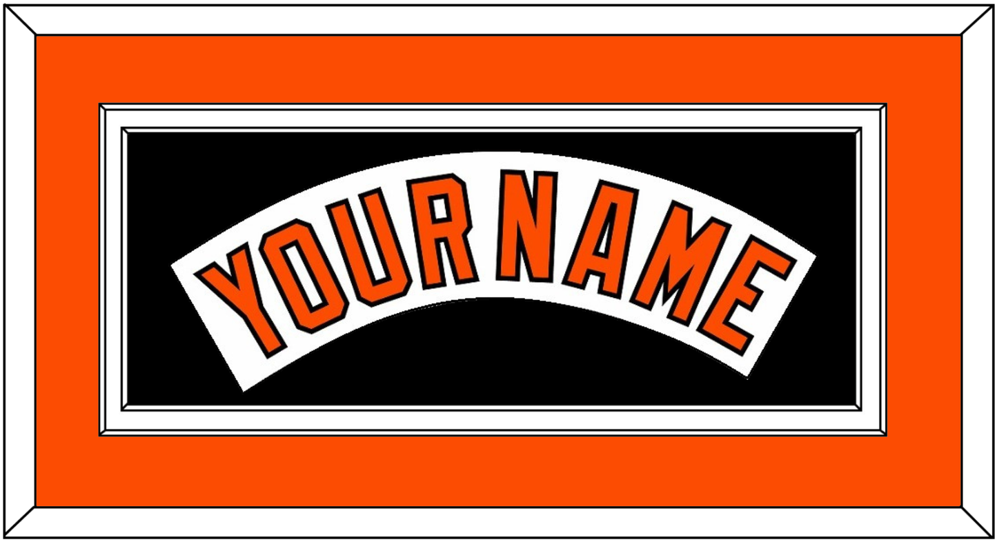 Baltimore Nameplate - Home White (1978-1988) - Signature Tier 2