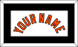 Baltimore Name - Home White - Single Mat 2